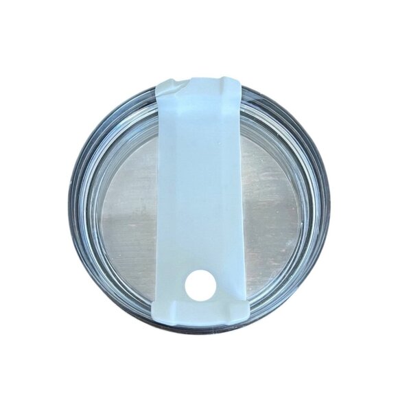 Custom Butterfly Floral Stainless Steel Tumbler With Handle & Lid - Insulated - Picture 8 of 10